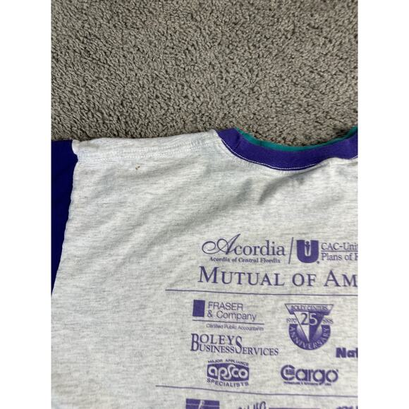 Vintage Jingle Bell Run Shirt Mens Large 1995 St Petersburg Florida Event 90s - Picture 8 of 12